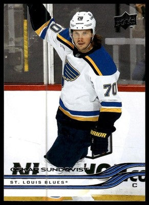 2025-26 Upper Deck #153 Oskar Sundqvist