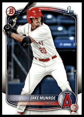 2025 Bowman Draft #BD-128 Jake Munroe
