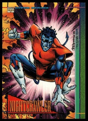 1993 SkyBox Marvel Universe #42 Nightcrawler