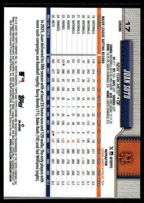 2026 Topps Chrome #17 Juan Soto Refractors
