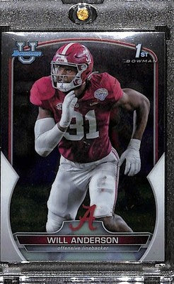 2022 Bowman University Chrome #52 Will Anderson