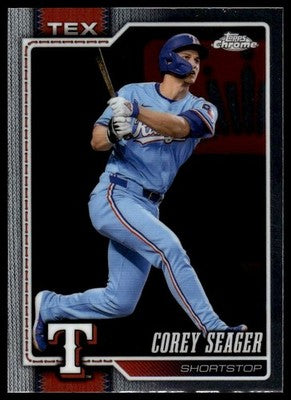 2026 Topps Chrome #28 Corey Seager