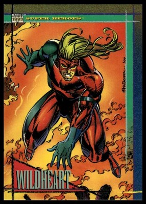 1993 SkyBox Marvel Universe #39 Wildheart