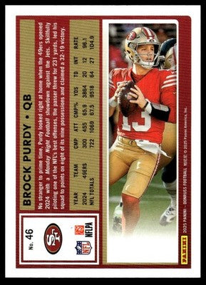 2025 Donruss #46 Brock Purdy
