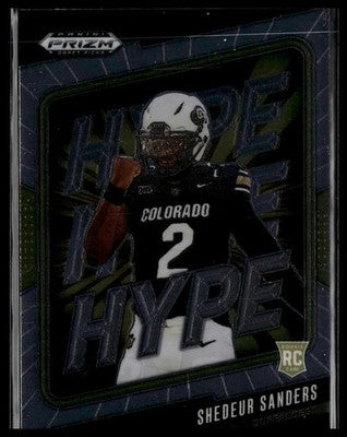 2025 Panini Prizm Draft Picks #3 Shedeur Sanders Hype