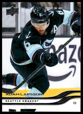 2025-26 Upper Deck #147 Adam Larsson Outburst Silver