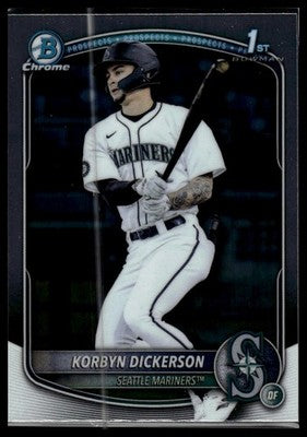 2025 Bowman Draft #BDC-69 Korbyn Dickerson Chrome