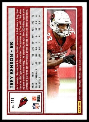 2025 Donruss #111 Trey Benson