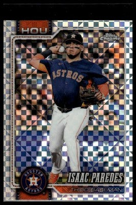 2026 Topps Chrome #32 Isaac Paredes X-Fractors