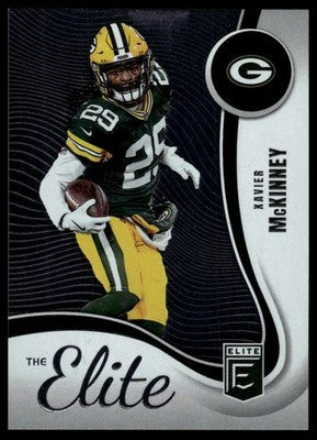 2025 Donruss Elite #4 Xavier McKinney The Elite Green