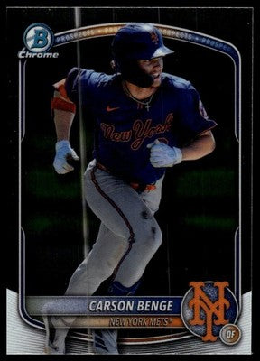 2025 Bowman Draft #BDC-138 Carson Benge Chrome