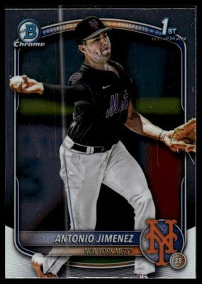 2025 Bowman Draft #BDC-56 Antonio Jimenez Chrome