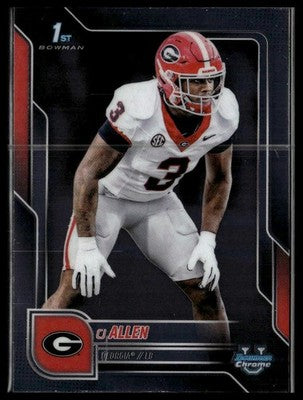 2025 Bowman University Chrome #140 CJ Allen