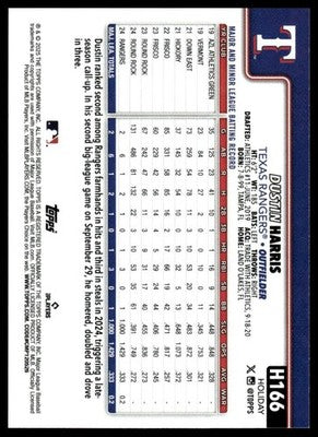 2025 Topps Holiday #H166 Dustin Harris