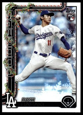 2025 Topps Holiday #H23c Roki Sasaki