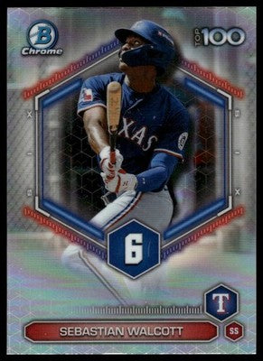 2026 Bowman #BTP-6 Sebastian Walcott Bowman Scouts' Top 100