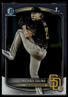 2025 Bowman Draft #BD-76 Michael Salina