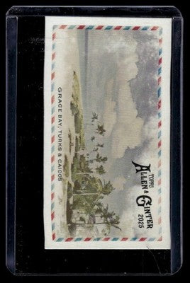 2025 Topps Allen & Ginter #BI-6 Grace Bay, Turks & Caicos Beachin' It Mini