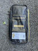 Bruce Bolt Gold Short Cuff Batting Gloves Gold Large NEW