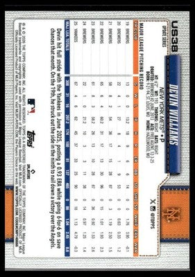 2026 Topps Update #US38 Devin Williams