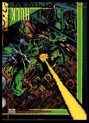 1993 SkyBox Marvel Universe #1 Hulk