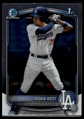 2025 Bowman Draft #BDC-6 Aidan West Chrome