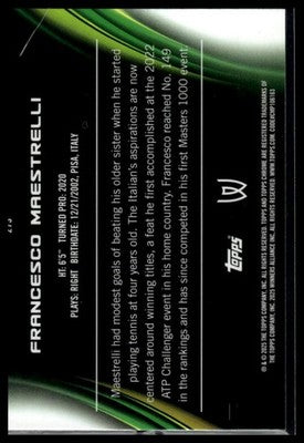 2025 Topps Chrome #273 Francesco Maestrelli Prism Refractor