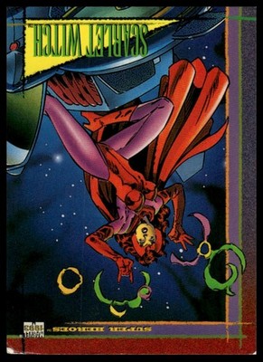 1993 SkyBox Marvel Universe #64 Scarlet Witch