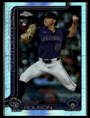 2025 Topps Chrome Update #USC123 Ryan Rolison Refractors