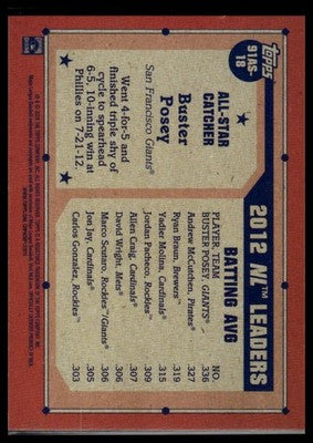 2026 Topps #91AS-18 Buster Posey 1991 Topps Baseball 35th All-Stars (Series Two)