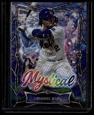 2025 Topps Update #MYS-4 Luisangel Acuña Mystical