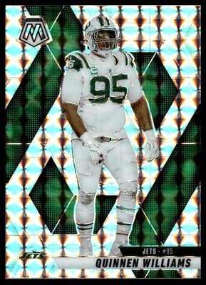 2025 Panini Mosaic #160 Quinnen Williams Mosaic Green