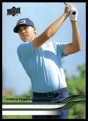 2026 Upper Deck #4 Preston Summerhays