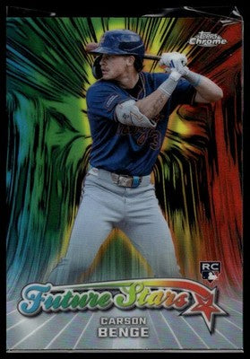 2026 Topps Chrome #FS-10 Carson Benge Future Stars