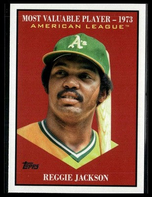 2025 Topps Update #MV-30 Reggie Jackson Most Valuable