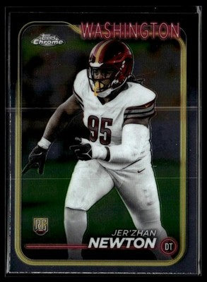 2024 Topps Chrome #233 Jer'Zhan Newton