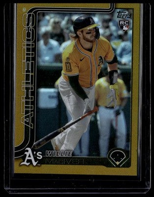 2025 Topps Update #US79 Willie MacIver Gold Holo Foil #/50