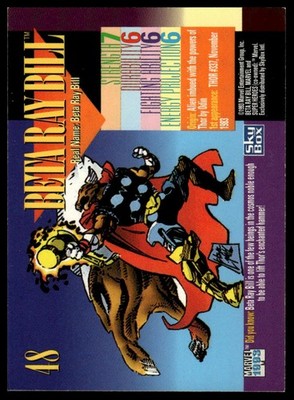 1993 SkyBox Marvel Universe #48 Beta Ray Bill