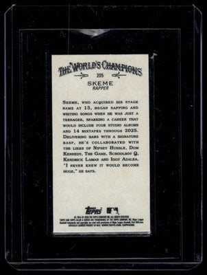 2026 Topps Allen & Ginter #205 Skeme Mini