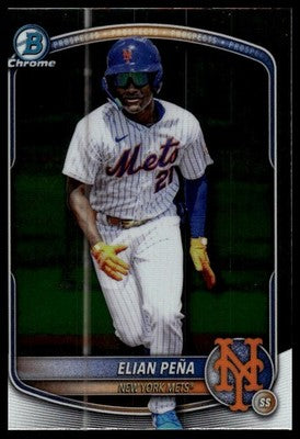 2025 Bowman Draft #BDC-115 Elian Peña Chrome