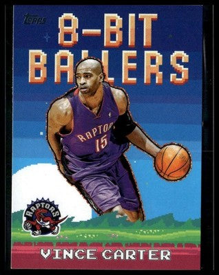 2025-26 Topps #8B-26 Vince Carter 8-Bit Ballers