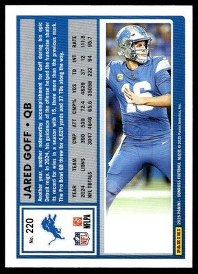 2025 Donruss #220 Jared Goff
