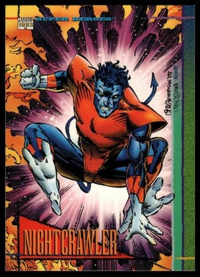 1993 SkyBox Marvel Universe #42 Nightcrawler