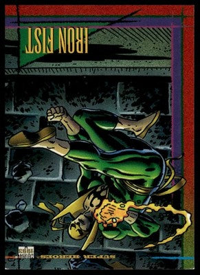 1993 SkyBox Marvel Universe #88 Iron Fist