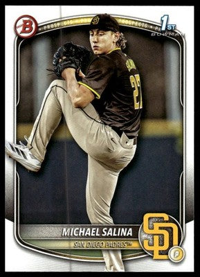 2025 Bowman Draft #BD-76 Michael Salina