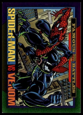 1993 SkyBox Marvel Universe #152 Spider-Man / Venom