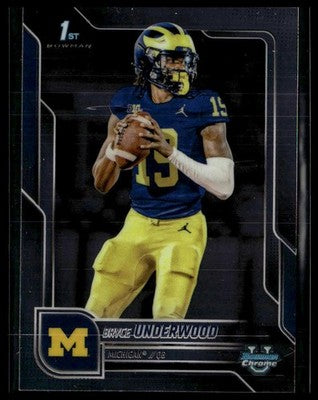 2025 Bowman University Chrome #196 Bryce Underwood
