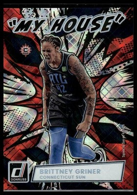 2026 Donruss WNBA #10 Brittney Griner My House
