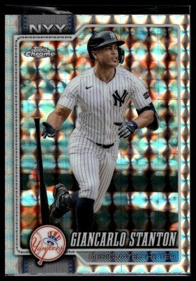 2026 Topps Chrome #144 Giancarlo Stanton Geometric Refractors