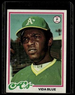 1978 Topps #680 Vida Blue